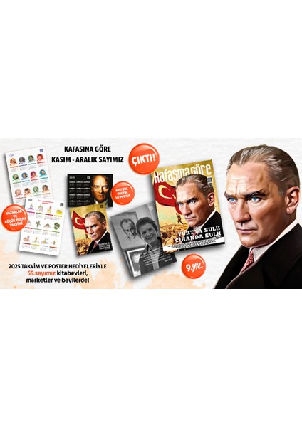 Kafasına Göre Dergi 59. Sayı modelleri