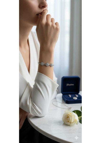 Esu Zirkon Taşlı Bileklik