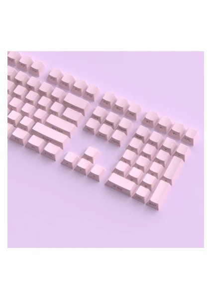 131 Tuş Keycaps Abs Tuş Takımı Yan Tuş Harf Mekanik Klavye Keycaps