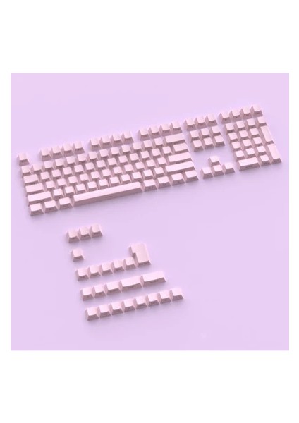 131 Tuş Keycaps Abs Tuş Takımı Yan Tuş Harf Mekanik Klavye Keycaps indirimleri