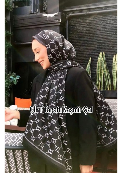 Çift Taraflı Kaşmir Ipek Şal