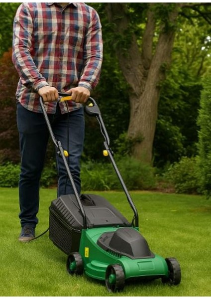 Elektrikli Çim Biçme Makinesi - 1200 Watt