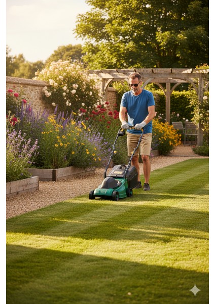 Elektrikli Çim Biçme Makinesi - 1200 Watt fiyatları