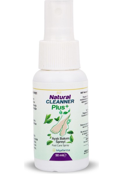 Natural Cleanner Plus Ayak Bakım Spreyi 50 Ml. 1 Adet modelleri