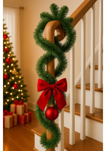 Yılbaşı 270 cm Çam Garland Büyük Boy fırsatları