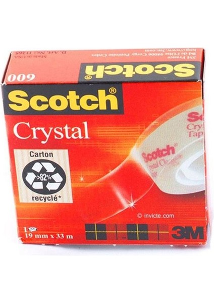 Scotch Kristal Bant 19Mm*33M 600-1933