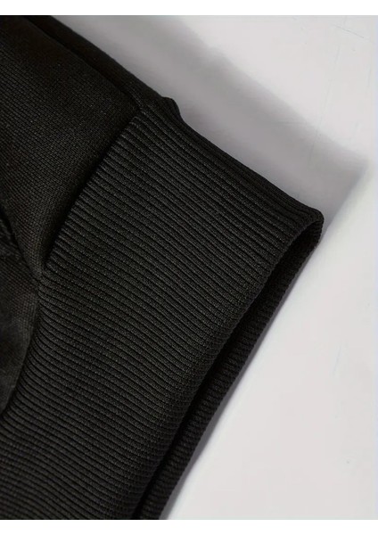 Unisex Star Wars Logo Baskılı Oversize Sırt Baskılı Fermuarlı Kapşonlu Hırka modelleri