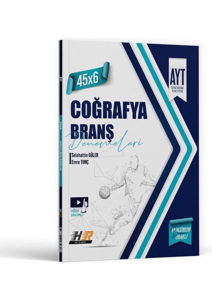 Ayt Coğrafya 45 x 6 Denemeleri - Selahattin Güler 2026