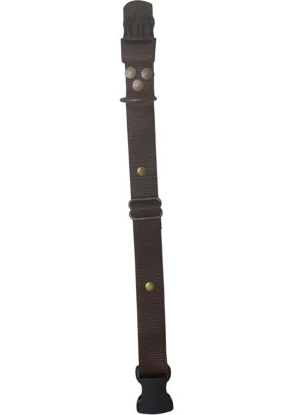 Köpek Boyun Tasması Ayarlanabilir Küçük, Orta ve Büyük Irk Kolon Kordon Koyu Kahverengi fiyatları