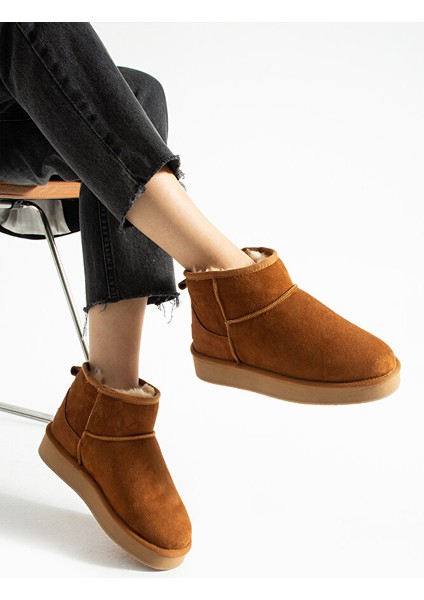 Taba Süet Içi Kürklü Kışlık Kadın Bot – Süet Kısa Bot, Kadın Kışlık Ayakkabı, Kürklü Kadın Bot fiyatları