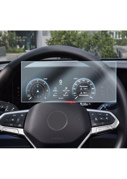 Volkswagen Passat 10.25 Inç Ekran Koruyucu Dijital Gösterge