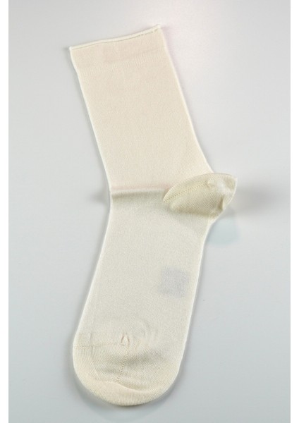 Lastiksiz Burun Dikişsiz Yumuşak Dokulu Pamuklu Çorap