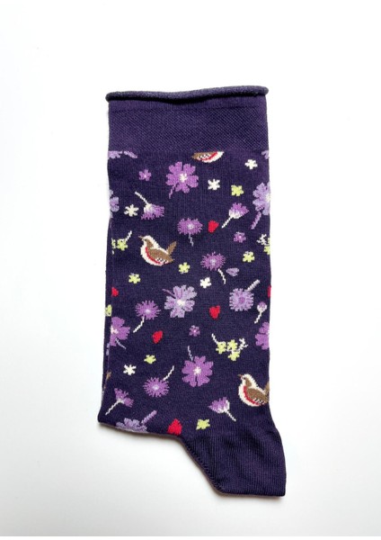 Dikişsiz Desenli Pamuklu Penye Kadın Çorap fırsatları