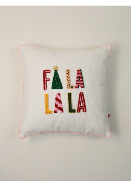 Fala Joy - Yılbaşı Serisi Falala Noel Yeni Yıl Punch Kırlent Yastık Kılıfı