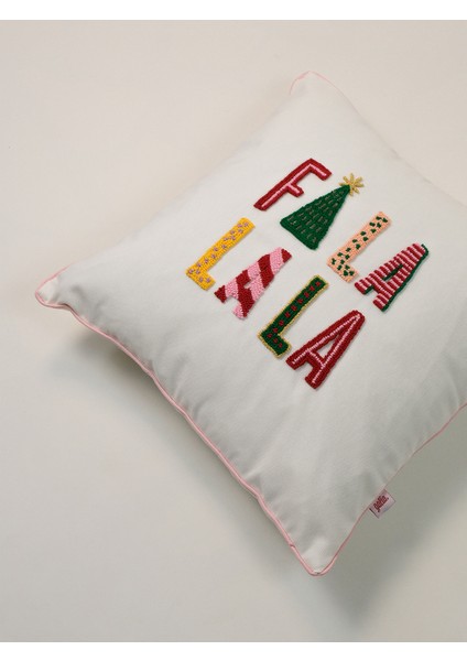 Fala Joy - Yılbaşı Serisi Falala Noel Yeni Yıl Punch Kırlent Yastık Kılıfı modelleri