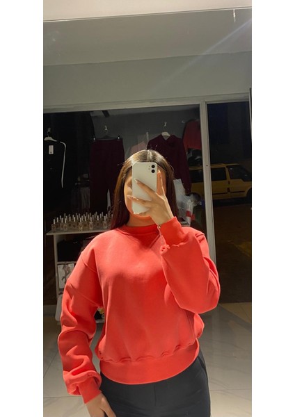 Üç Iplik Şardonlu Kadın Sweatshirt fiyatları