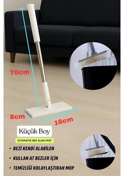Tembel Mop Tüm Bezleri Kendi Alabilen Otomatik Mop Yüzey Temizlik Havlusu Kullan At Bezler Için fiyatları