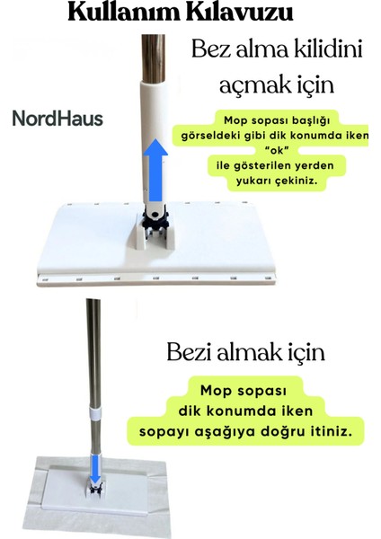 Tembel Mop Tüm Bezleri Kendi Alabilen Otomatik Mop Yüzey Temizlik Havlusu Kullan At Bezler Için fırsatları