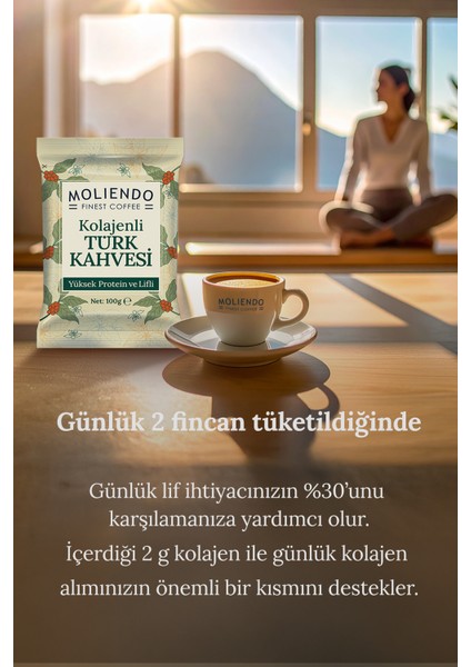 Moliendo Kolajenli Türk Kahvesi 100 G modelleri