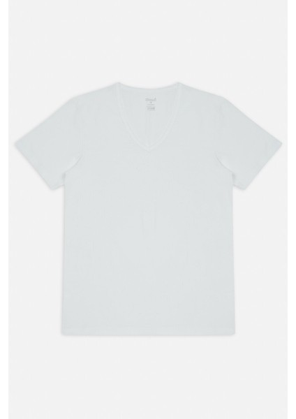 Enrico Erkek V Yaka Kısa Kollu %100 Pamuk 2'li Tshirt Set modelleri