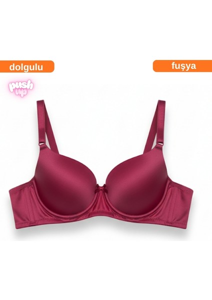 Kadın Dolgulu Destekli Sütyen – Konforlu ve Şık Tasarım