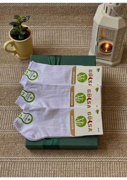 Bambu Terletmez Dikişsiz Kısa Kadın Çorap 6'lı Paket fiyatları
