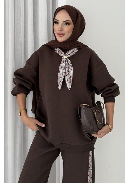 Fularlı Üç Iplik Ikili Takım 1654 - Kahve fiyatları