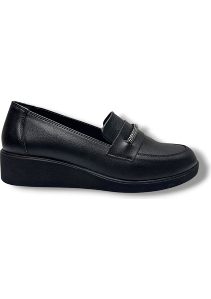 1411-26 Anatomik Kısa Dolgu Topuk Taşlı Kadın Ayakkabı fiyatları