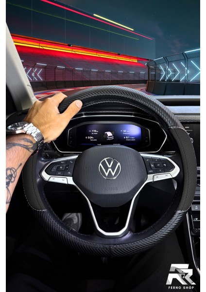 Raptor Serisi Geçmeli Direksiyon Kılıfı Delikli Deri Terletmez Araç Akasesuar fırsatları