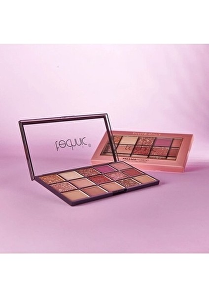 Invite Only Göz Farı Paleti 15 Renk Mat ve Işıltılı