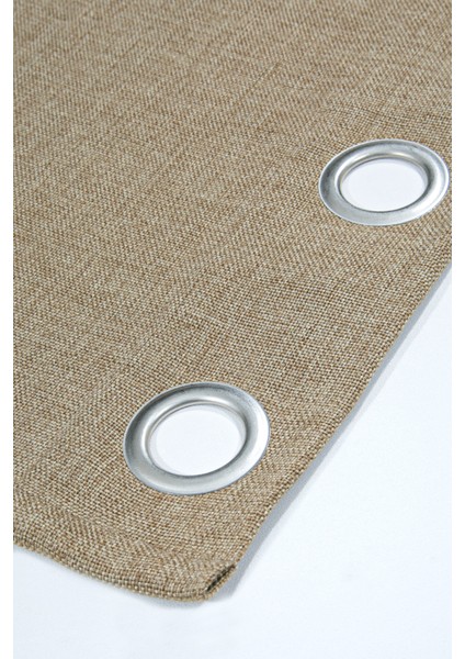 Nadia Halkalı Fon Perde Bronz 140X260 indirimleri