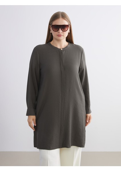 Yeni Sezon Hakim Yaka Kadın Gömlek Tunik fırsatları