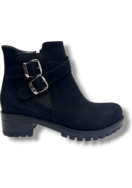 2160-26 Yağlı Deri Trend Fashion Fermuarlı Kadın Bot fiyatları