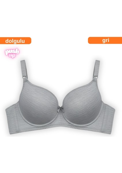 Kadın Dolgulu Destekli Sütyen – Konforlu ve Şık Tasarım
