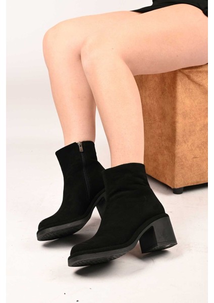 Bağcıksız Fermuarlı Termo Taban Hakiki Deri Topuklu Bot 336-1231 Kadın Bot fiyatları