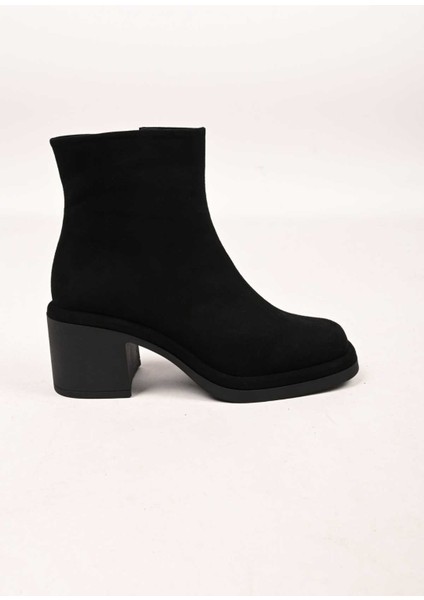 Bağcıksız Fermuarlı Termo Taban Hakiki Deri Topuklu Bot 336-1231 Kadın Bot indirimleri