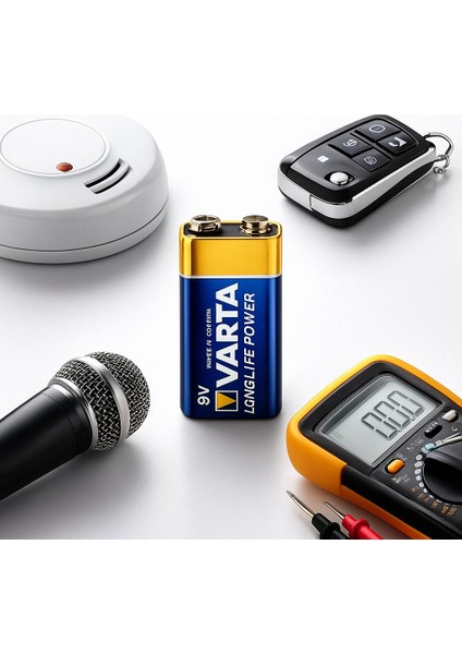 9V Longlife Power Alkalin Pil, fiyatları