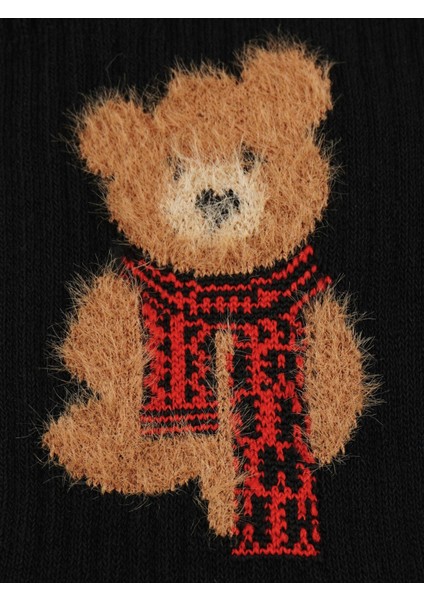 Teddy Bear Ayıcık Desenli Pamuklu Çorap 2 Çift modelleri