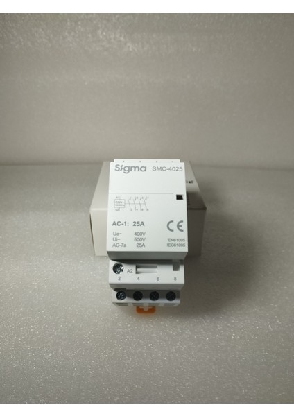 SMC-4025-4NO 25A 4p 4no Moduler Kontaktor