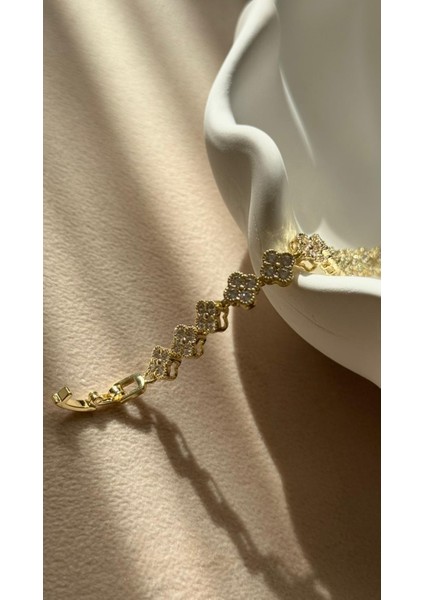Jewelry Gold Çelik Bileklik 17+2cm