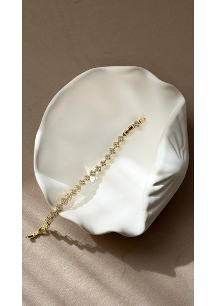 Jewelry Gold Çelik Bileklik 17+2cm modelleri