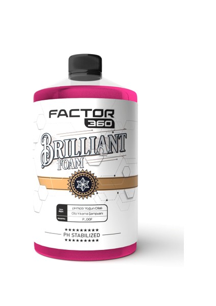 Brilliant Foam Ph Nötr Kostiksiz Oto Yıkama Köpüğü Oto Şampuan 1 L