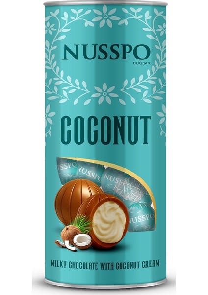 Hindistan Cevizi Kremalı Sütlü Çikolata 400 gr