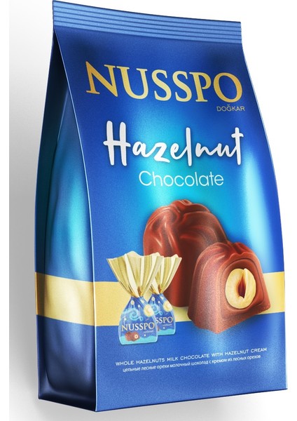 Tane Fındıklı Fındık Kreması Dolgulu Sütlü Çikolata 240GR