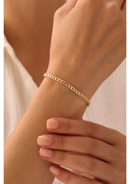 14 Ayar Altın Gurmet Bileklik