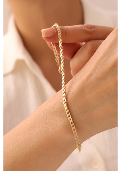 14 Ayar Altın Gurmet Bileklik modelleri