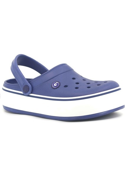 Zenne 812G Gabi Kutulu Sargılı Cross Terlik Lacivert