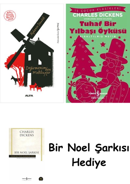 Değirmenimden Mektuplar + Tuhaf Bir Yılbaşı Öyküsü + Bir Noel Şarkısı