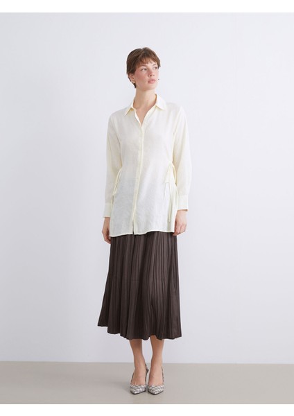 Yeni Sezon Modal Karışımlı Kadın Gömlek Tunik modelleri