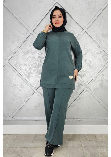 Kadın Kol Lastikli Tesettür Takım modelleri